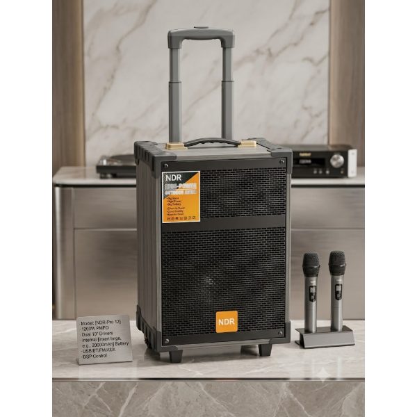 NDR C8 High-Power Outdoor Trolley Speaker — NDR C8